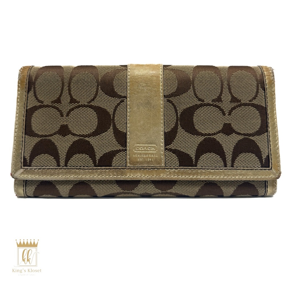💛SOLD💛Coach long Wallet